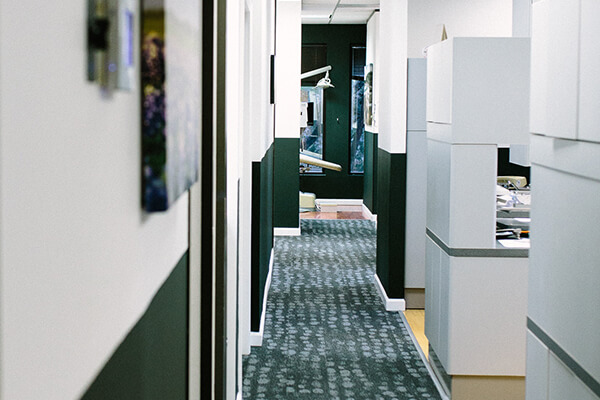 Spicewood Dental Austin Clinic Hallway